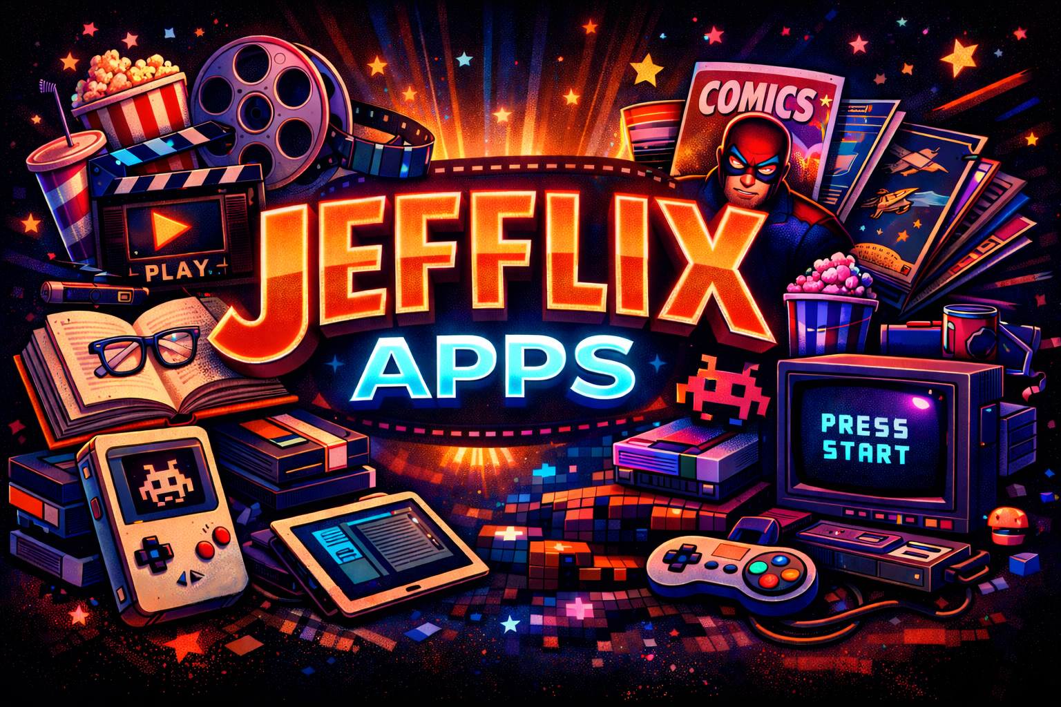 Jefflix Apps banner